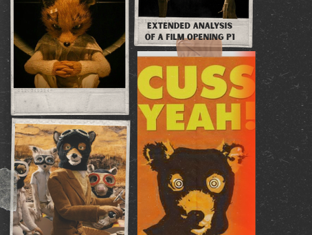 Extended Analysis of a Film Opening: Fantastic Mr. Fox ;)