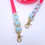 Miniaturbild: Highland Leash Neon Pink/Pastellblau, 1.8m