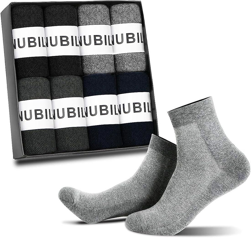 靴下メンズ,高通気性 綿, 8足セット