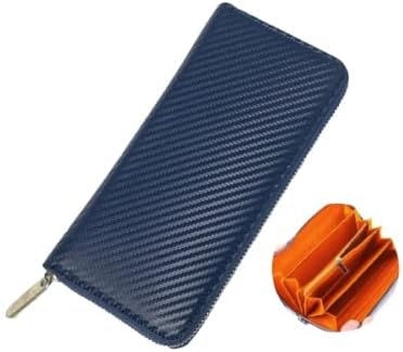 サムネイル： 長財布 メンズ 財布 牛革 ファスナー 大容量小銭入れ カード入れ 高級 革財布 シンプル 大容量 仕分け プレゼントサイフ ギフト