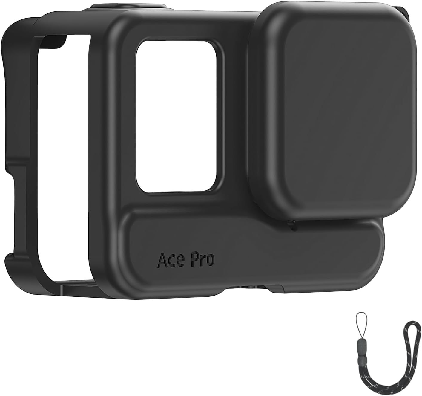 VRIG AC08 Insta360 Ace Pro対応ケース，シリコン素材 キズ防止 全面保護