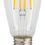サムネイル： LED エジソン電球 ST64 フィラメント 装飾電球 60Ｗ形相当 600lm E26 6W透明の外見 調光器非対応