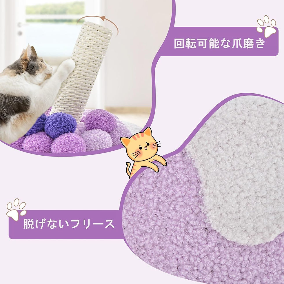 サムネイル： 猫ハウス ドーム 猫部屋 ペットベッド，爪とぎ 爪磨き クッション付き ふわふわ 寒さ対策