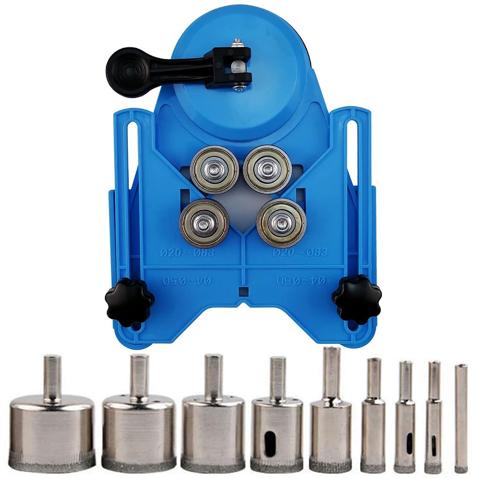 ダイヤモンドホールソー 調節可能 4-83mm ガイドプレート ダイヤコア ドリル、ホールソー 、大理石、ガラス、セラミックタイル