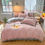 サムネイル： 布団カバー 3点セット 4点セット フリル付き布団カバー 寝具カバー 洋式・和式兼用 ベッドカバー 掛け布団カバー ボックスシーツ 枕カバー シーツカバー
