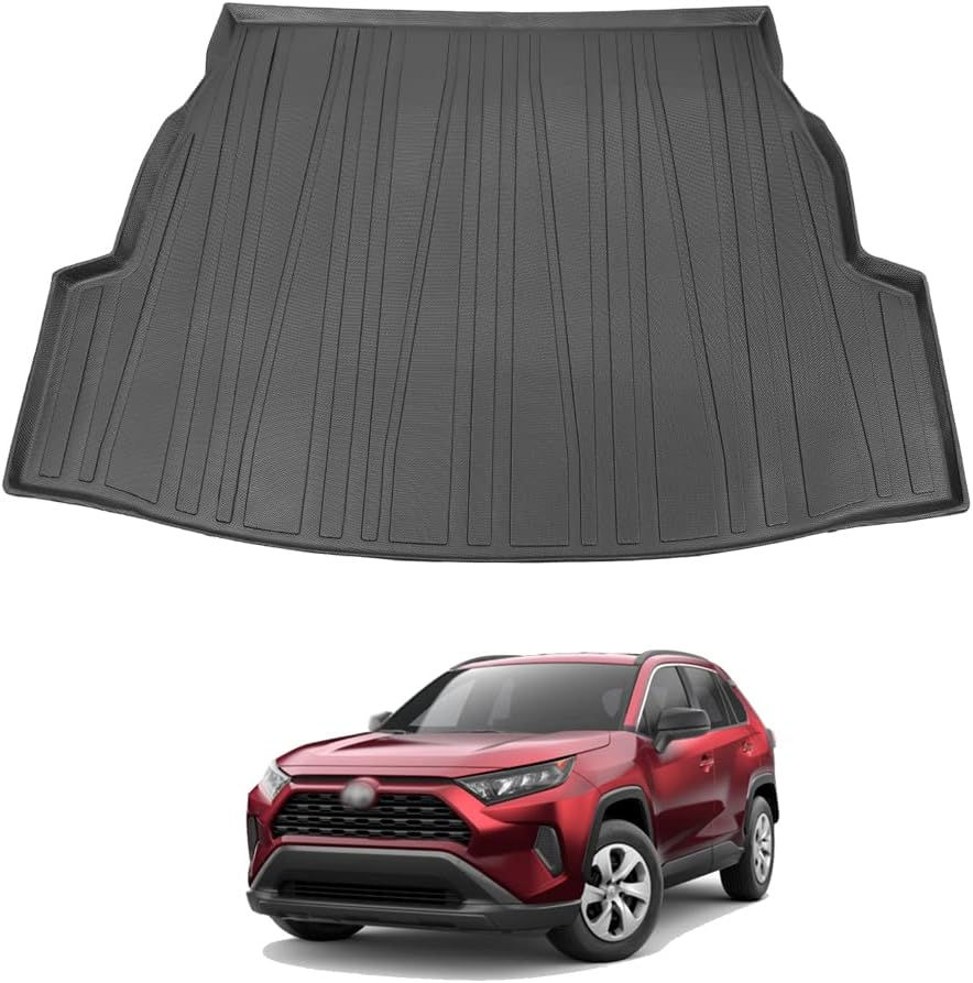 トヨタ 新型 RAV4 50系 カーゴマット,TPE素材 TOYOTA RAV4 2019年4月~現行 RAV4専用設計 防水 耐摩擦 耐汚れ