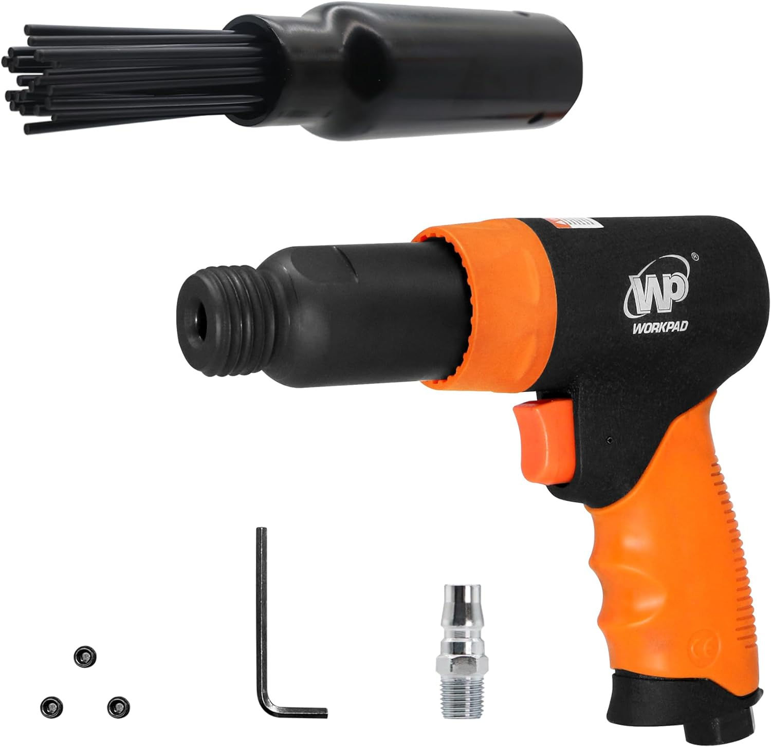 ジェットタガネ ニードルスケーラー プロ向け 強力型 針19本付き，サビ落とし 塗装落とし はくり作業