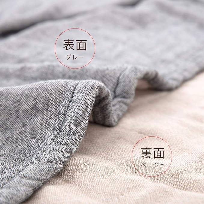 サムネイル： ガーゼケット シングル 6重ガーゼ 肌掛け とろける ガーゼタオルケット オールシーズン ふんわりボリューム 綿100％