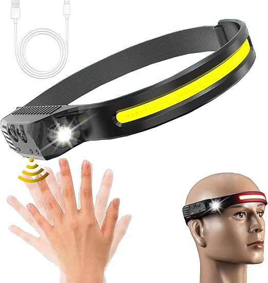 ヘッドライト アウトドア用ヘッドライト 充電式 ledヘッドライト led usb 防水 懐中電灯