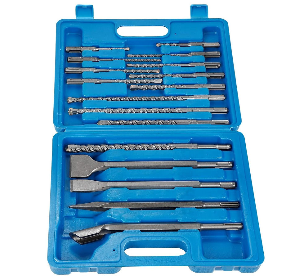 ドリルビットセット 17本 SDS ハンマービット 振動ドリル コンクリートドリル 電動ハンマー用