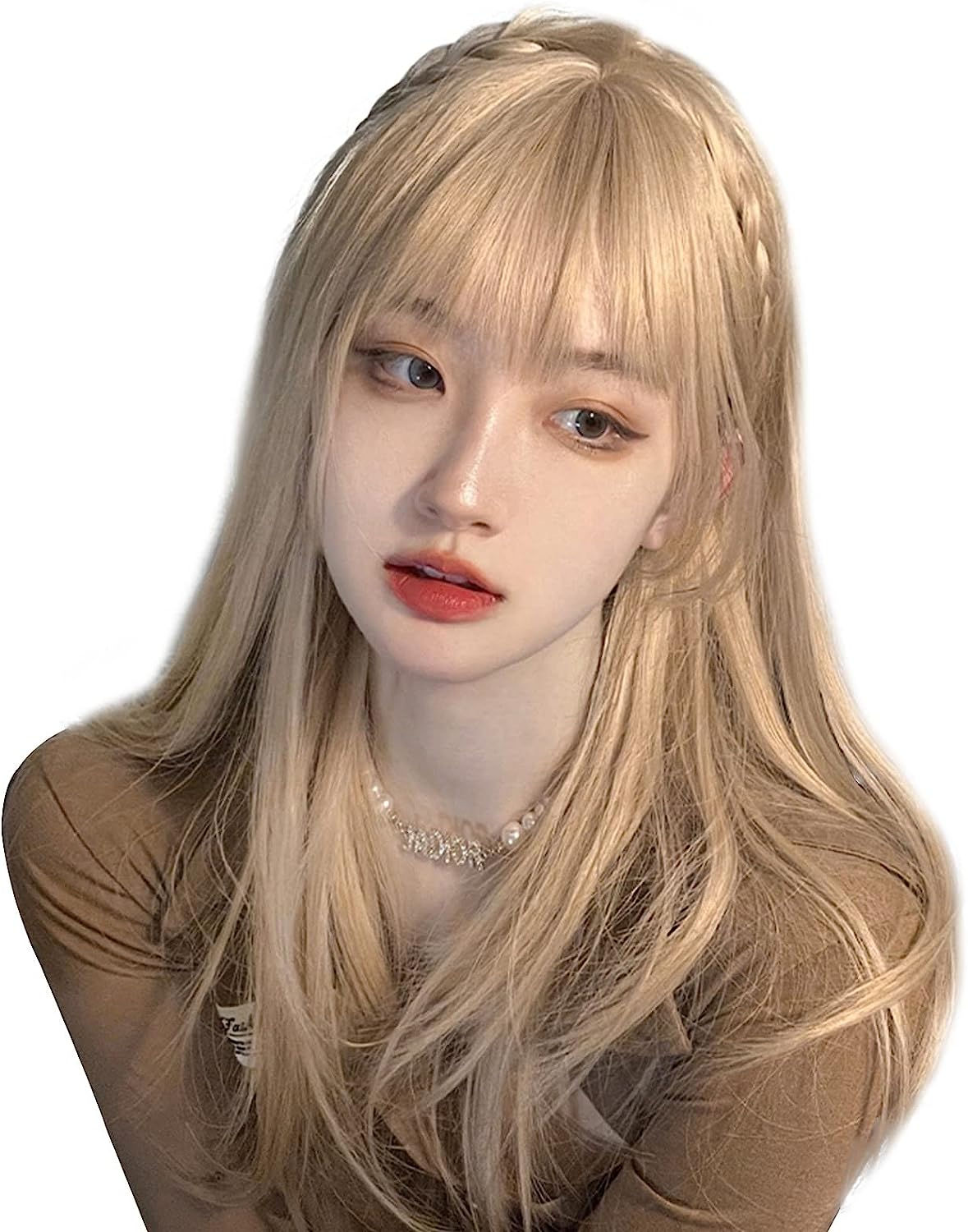 ウィッグ ロング 自然 ロング カール，巻き髪 ロングヘアー 女装 小顔 自然 耐熱 ネット ギフト ボックス 付