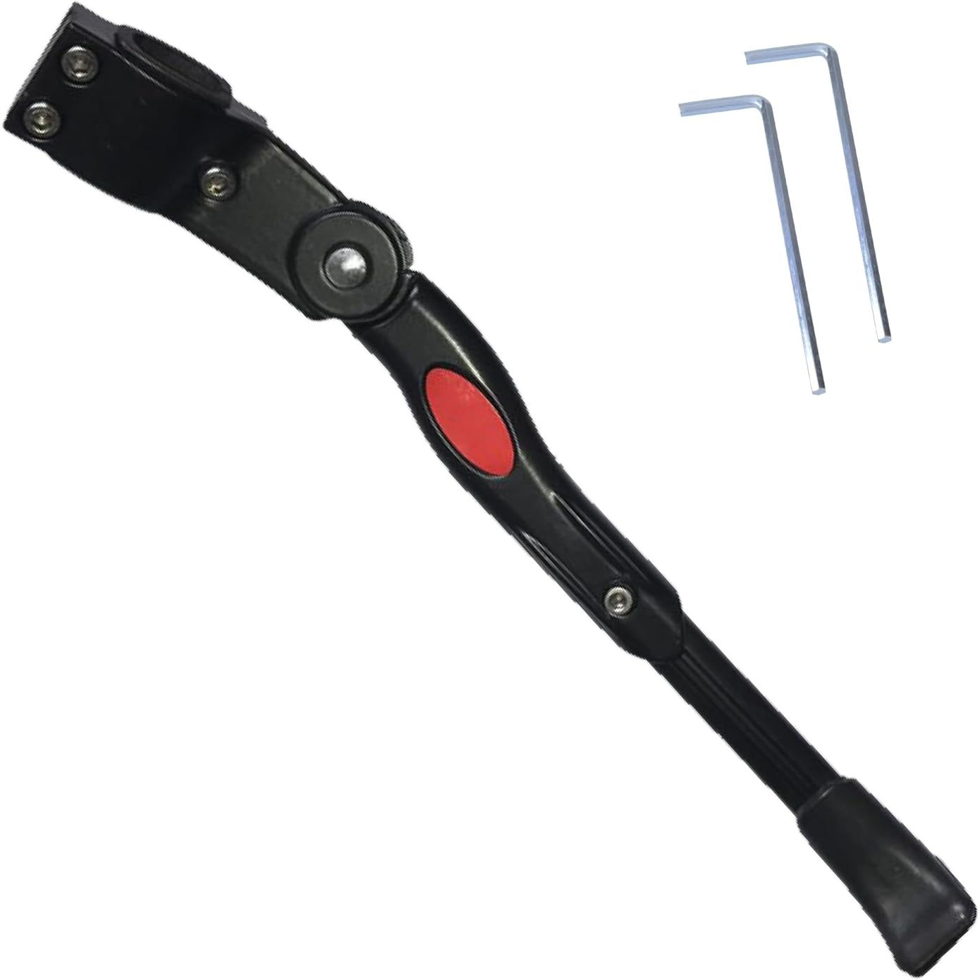 自転車 サイドスタンド キックスタンド センタースタンド 自転車スタンド 座金付き アルミニウム合金 転倒防止