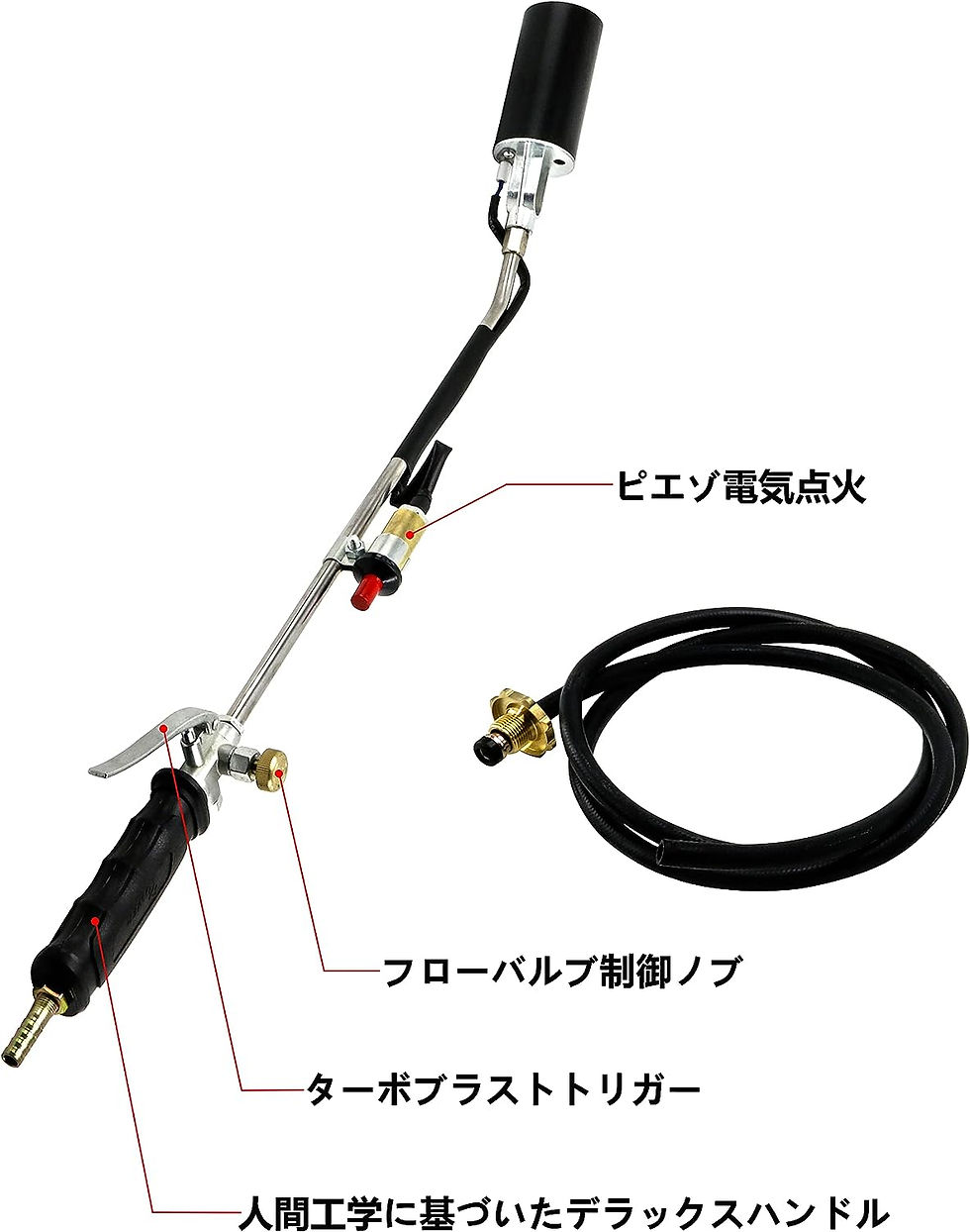 サムネイル： プロパンバーナー,火炎放射器高出力500000 Btu