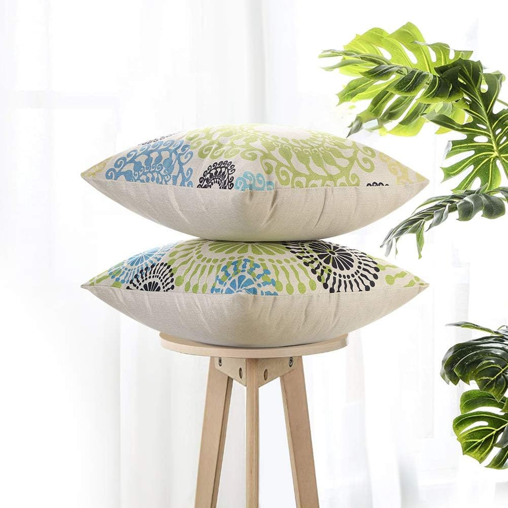 クッションカバー 45x45cm 北欧 2枚セット