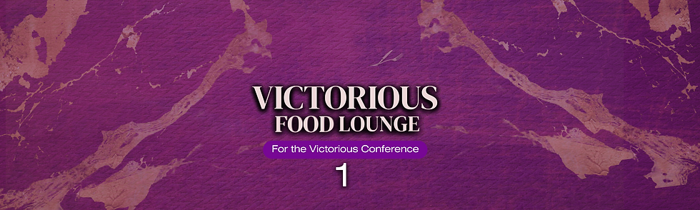Victorious FOOD Lounge 2026 CONFERENCE 1