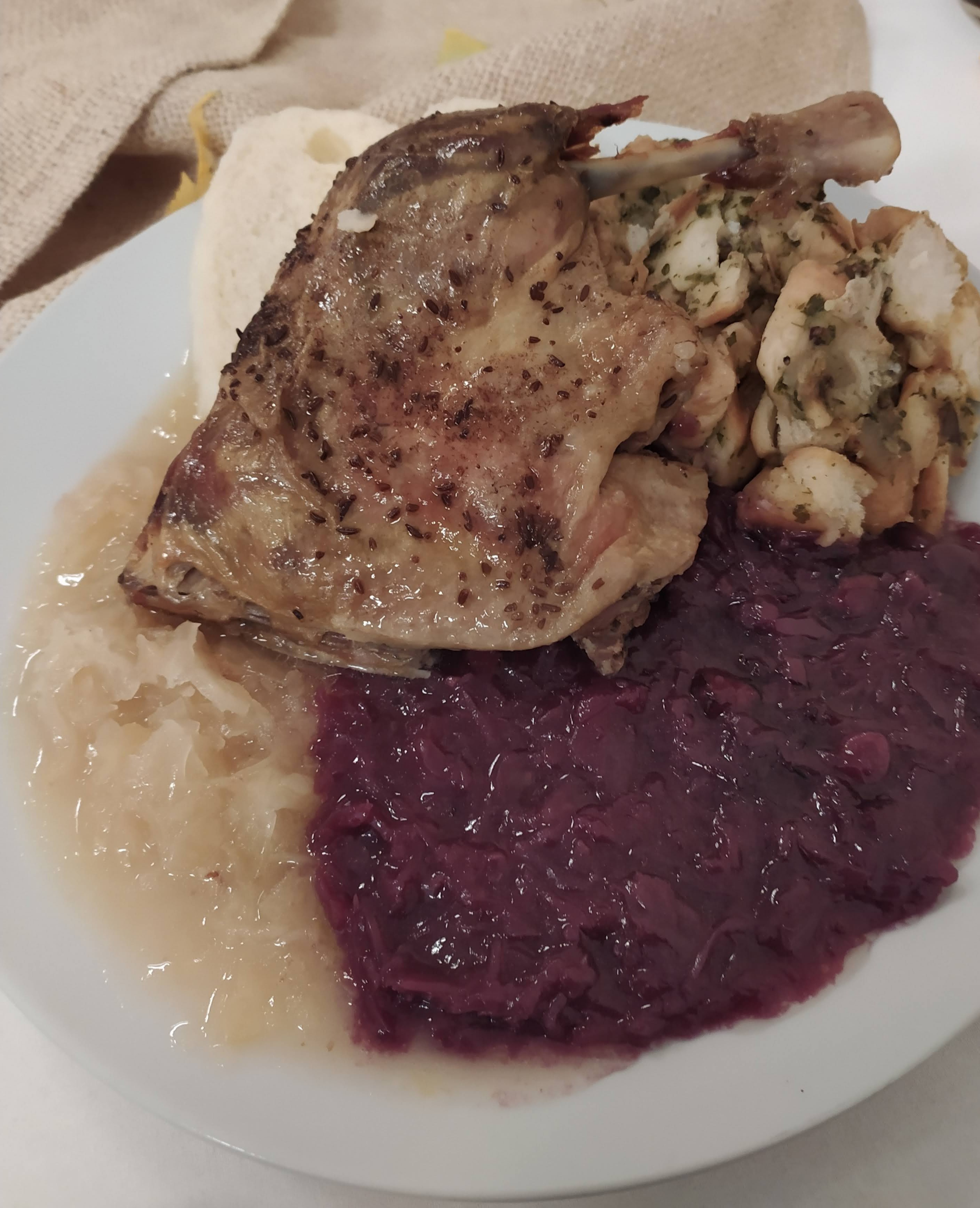 Arranged Food and Objects