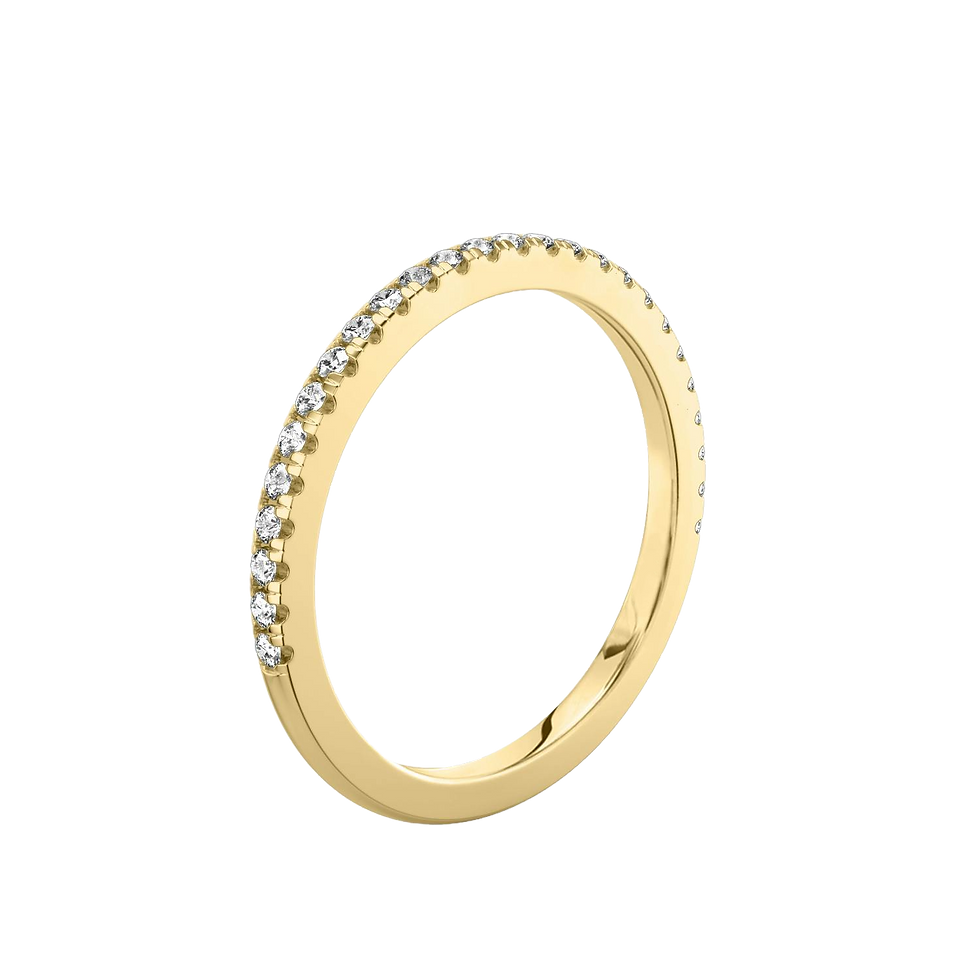 Thumbnail: 1.9mm Half Pave Eternity Band