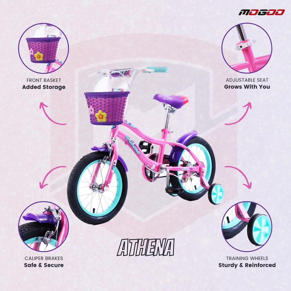 Thumbnail: Athena Girl 20 Inch Bike D Pink