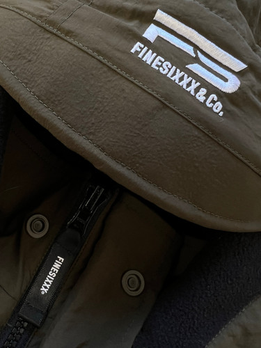 REVERSIBLE FIELD JACKET - OLIVE DRAB×BLACK | FINESIXXX