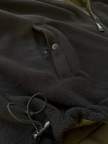 REVERSIBLE FIELD JACKET - OLIVE DRAB×BLACK | FINESIXXX