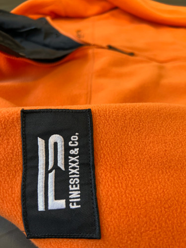 REVERSIBLE FIELD JACKET - BLACK×ORANGE | FINESIXXX