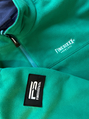 REVERSIBLE FIELD JACKET - NAVY×TURQUOISE | FINESIXXX