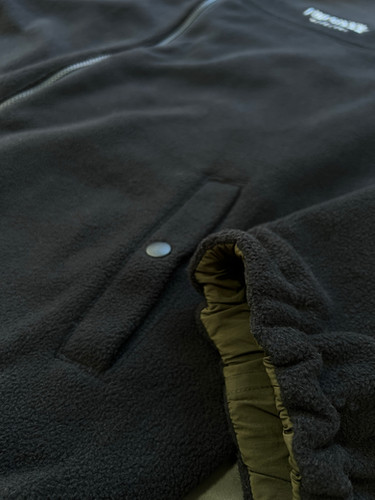 REVERSIBLE FIELD JACKET - OLIVE DRAB×BLACK | FINESIXXX