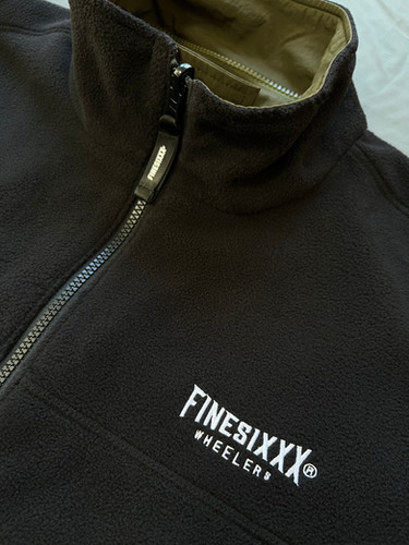 REVERSIBLE FIELD JACKET - OLIVE DRAB×BLACK | FINESIXXX