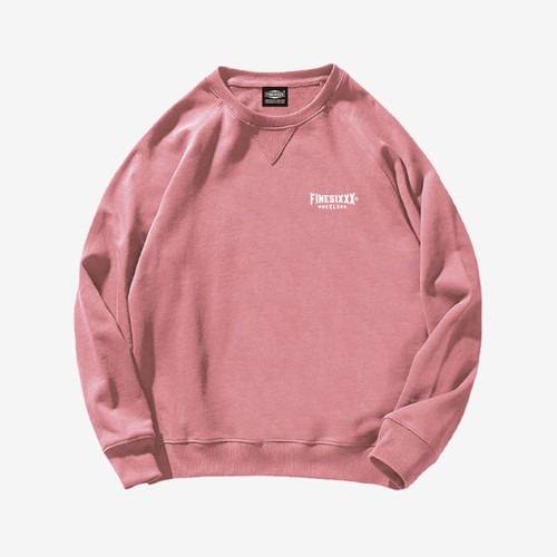 TRADE MARK EMBROIDERY SWEAT - VINTAGE PINK | FINESIXXX