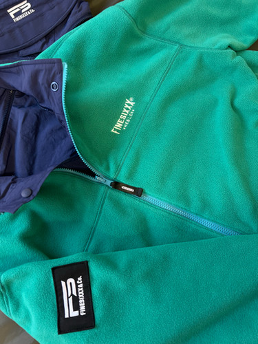REVERSIBLE FIELD JACKET - NAVY×TURQUOISE | FINESIXXX