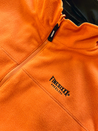 REVERSIBLE FIELD JACKET - BLACK×ORANGE | FINESIXXX