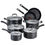 Thumbnail: T-fal 12-Pc. Forged Cookware Set