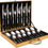 Thumbnail: 24 Piece Flatware Tableware Set Stainless Steel Cutlery Set Service for 6, Inclu