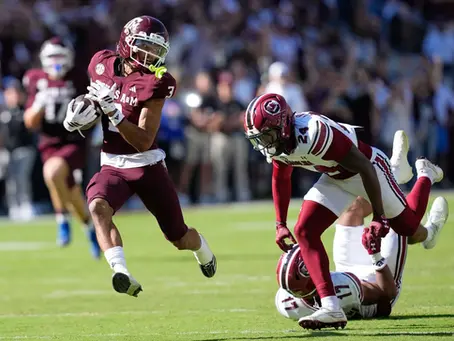 Aggies Mount Historic Comeback to Edge Gamecocks 31–30