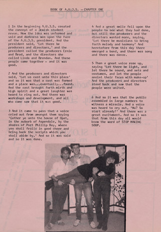 Stop Making Soup 1986