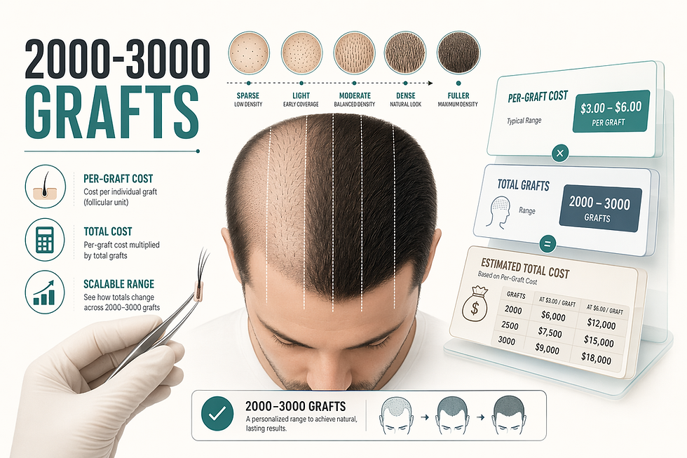 Hair Transplant Cost Per Graft India 2026 - Amber Skin Clinics