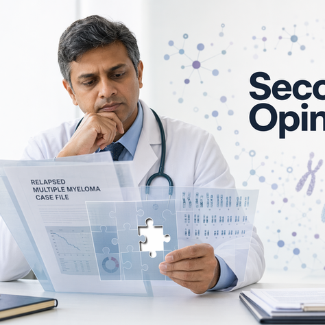 Second Opinion for Relapsed Multiple Myeloma in India