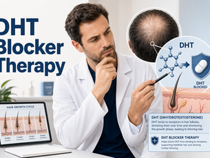 DHT Blocker Therapy for Hair Loss - Amber Skin Clinics
