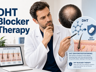 DHT Blocker Therapy for Hair Loss - Amber Skin Clinics