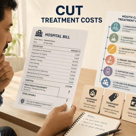 How to Cut Mouth Cancer Treatment Costs