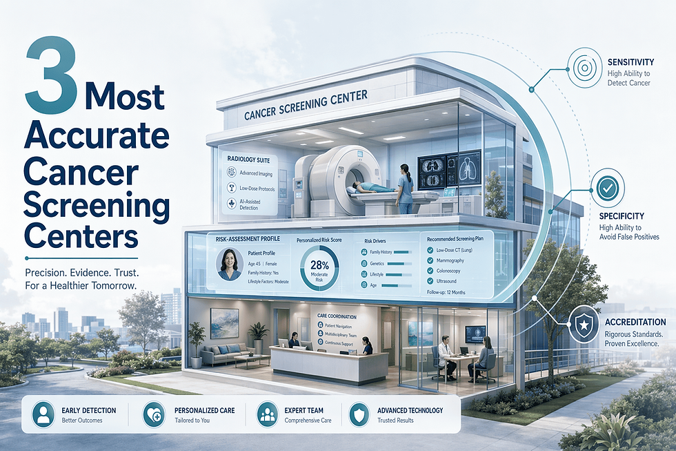 Most Accurate Cancer Screening Centers