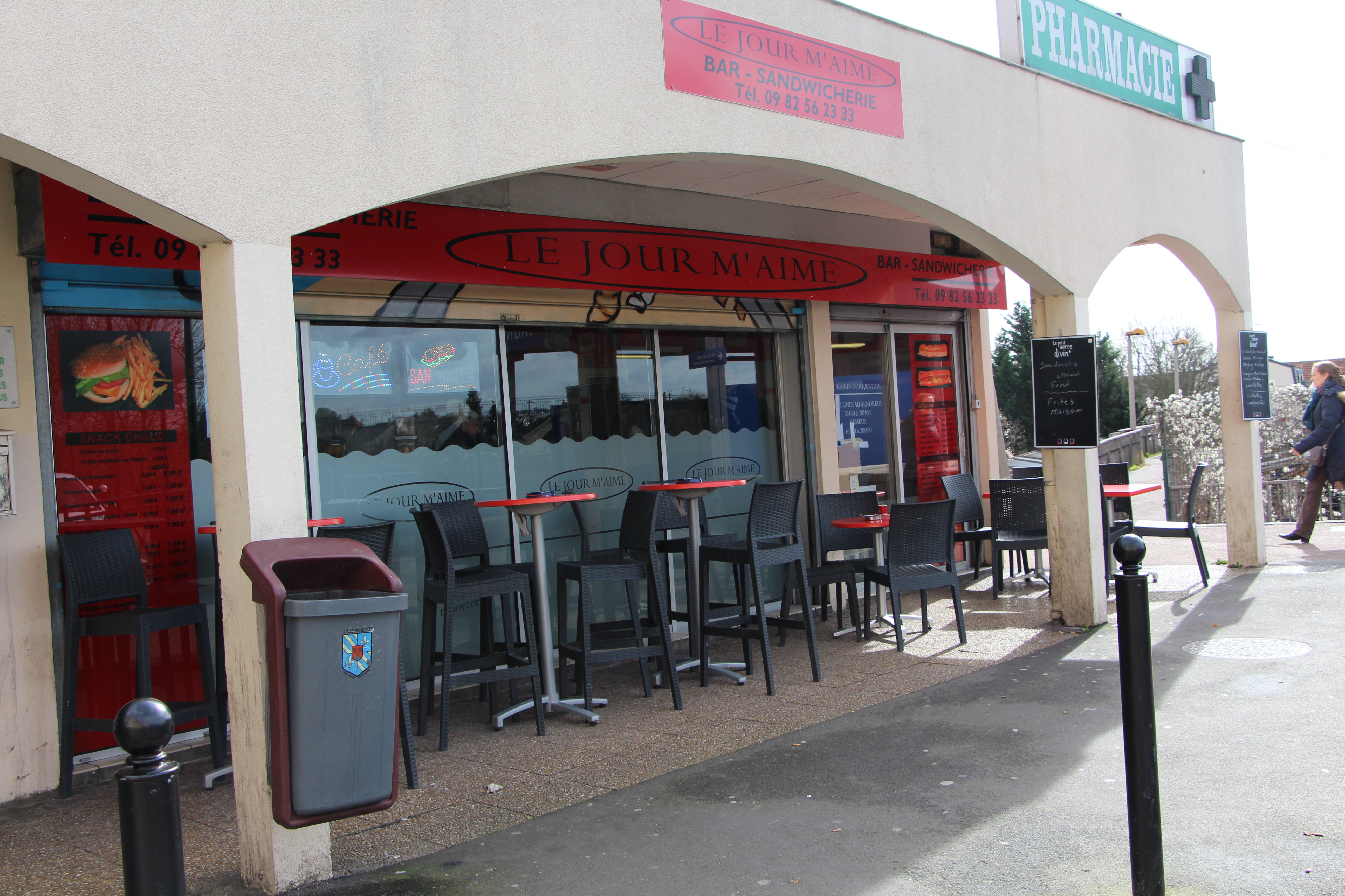 Le café de la gare