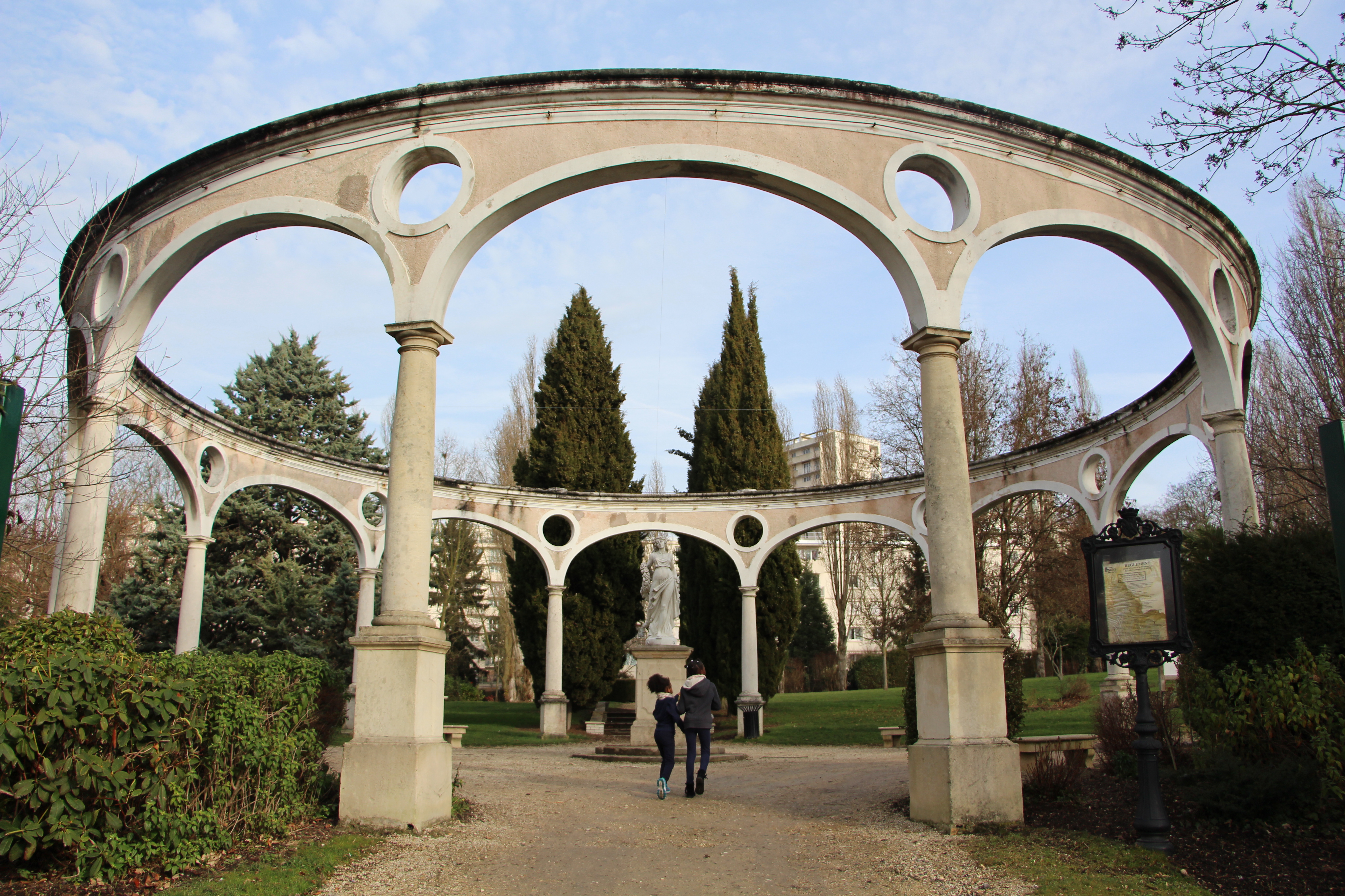 Le parc Courbet