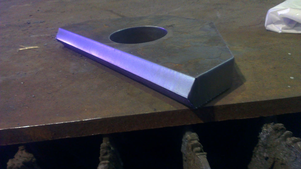 cut sample bevel K cut