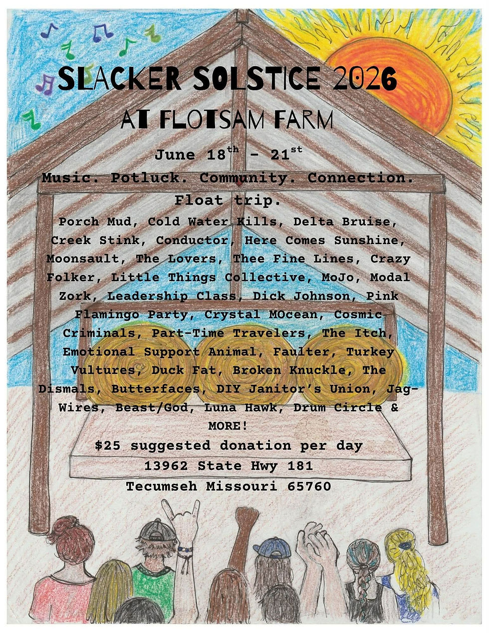 Flotsam Farm: Slacker Solstice Music Festival