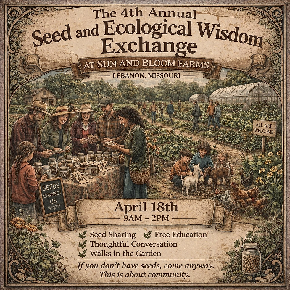 Sun & Bloom Farms Seed Exchange
