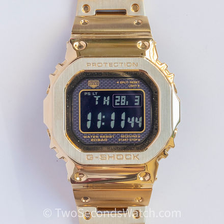 M*m様 GMW-B5000 フルメタルゴールド 2022 CASIO G-Shock Full Metal Gold (GMW-B5000GD-9) | TwoSecondsWatch