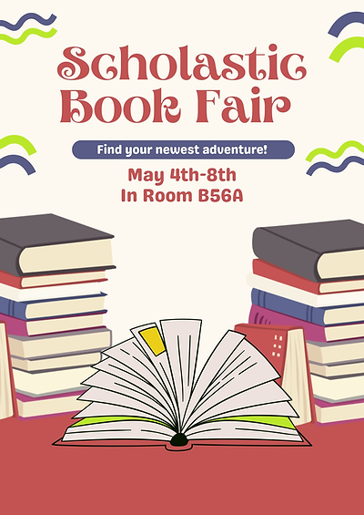 Scholastic Book Fair Poster