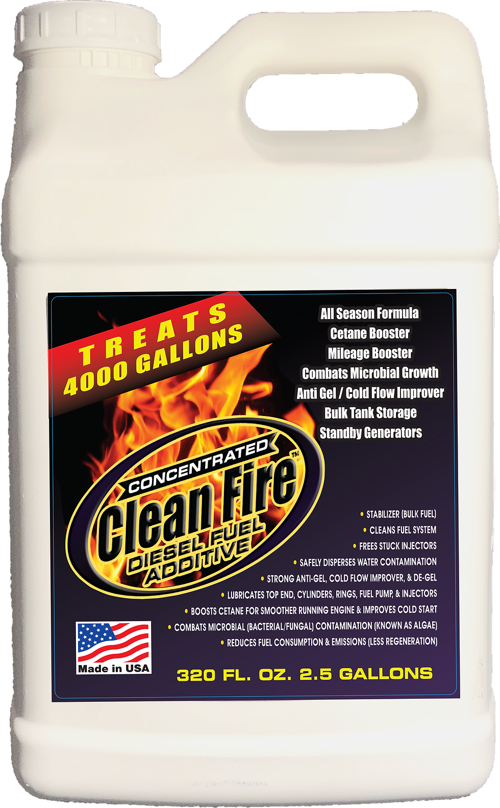Diesel Fuel Improver | Clean Fire Diesel Fuel Additive
