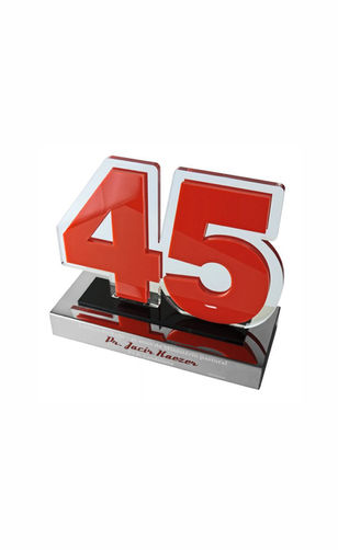 Troféu tempo de casa bradesco 45 anos